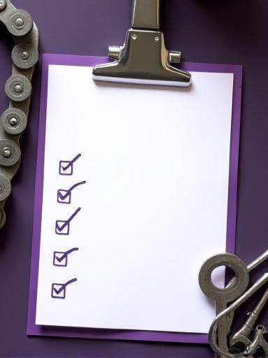 Pre-ride checklist graphic