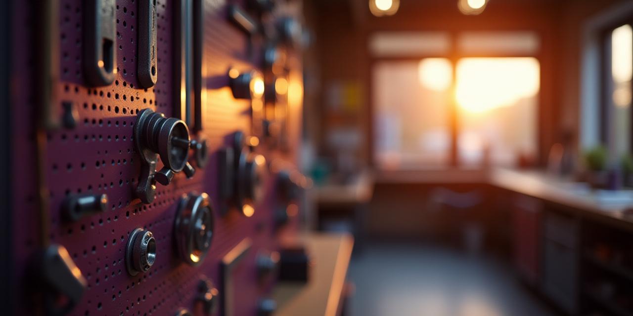 Workshop tools background